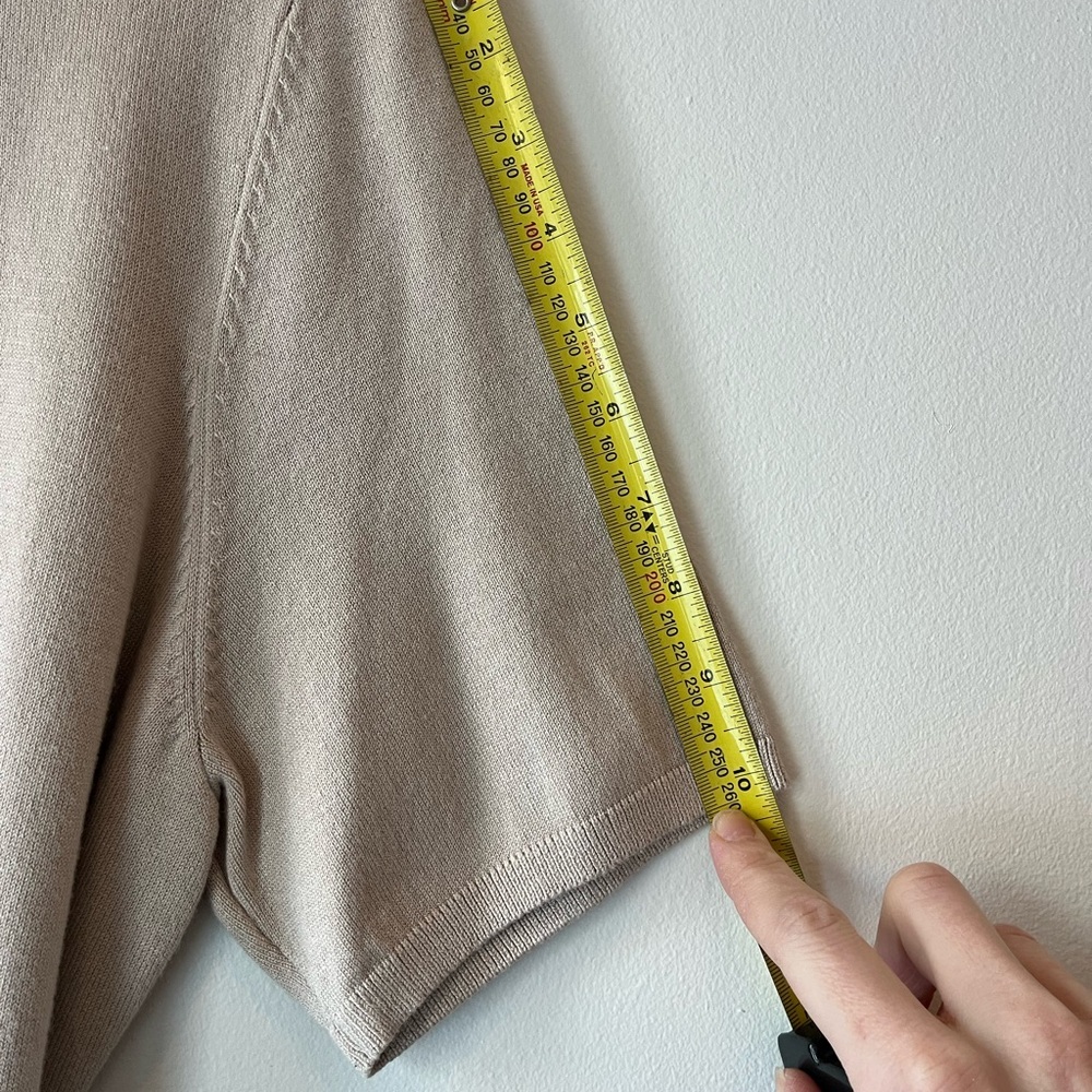 Layered look professional preppy collared shirt knit tie waist Y2K retro - Picture 9 of 10